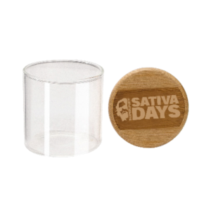 Alternative view of Glass Storage Case - Bamboo-Series