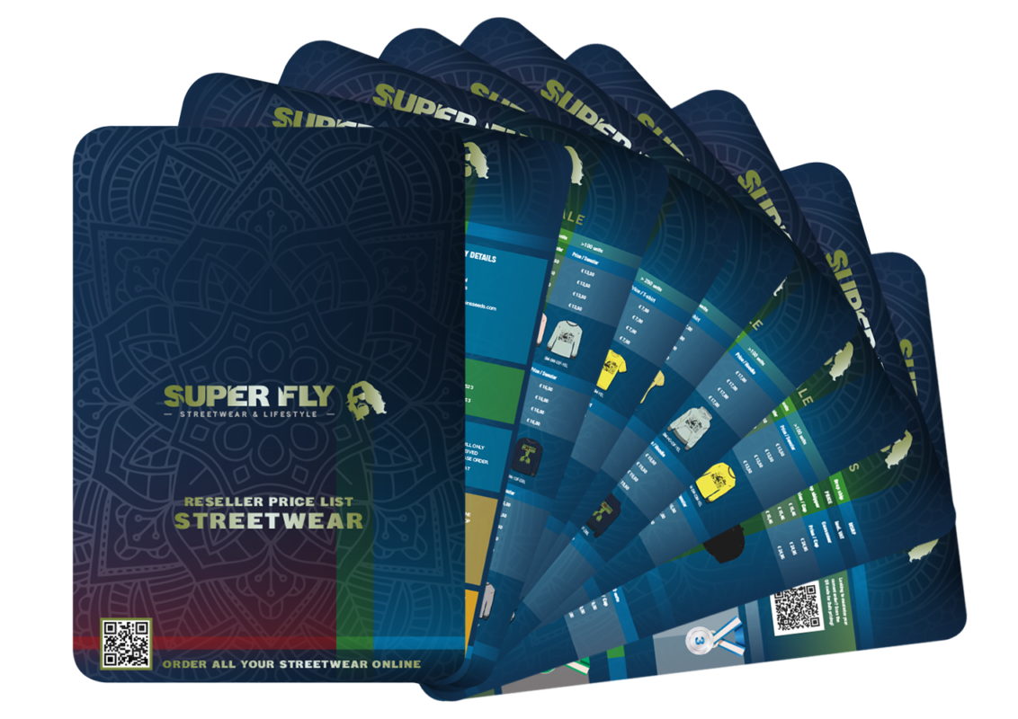 SSS Prijslijst Waaiervorm Super Fly Reseller